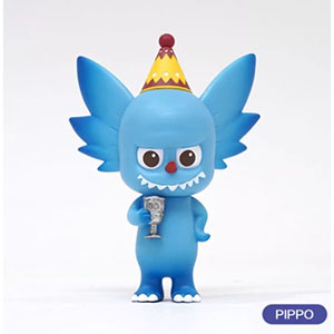 Pippo, the cheerful river elf with big ears.