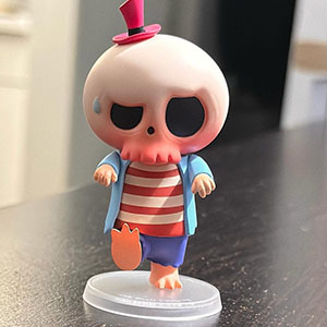 Tycoco, the gentle skeleton character and Labubu's boyfriend.