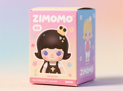 Beautiful packaging and mysterious experience of Zimomo 3.0 blind box series